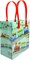 TINYMILLS Train Party Favor Bags Treat Bags Kids Birthday Party Goody Bags with Handles for Boys Girls, 12 Pack